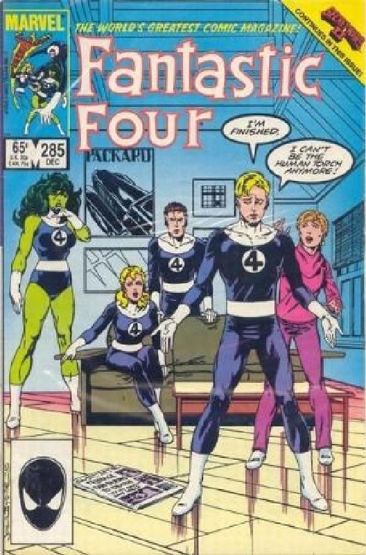 Cover of Fantastic Four (Vol 1) #285. One of 250,000 Vintage American Comics on sale from Krypton!