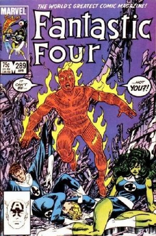 Cover of Fantastic Four (Vol 1) #289. One of 250,000 Vintage American Comics on sale from Krypton!
