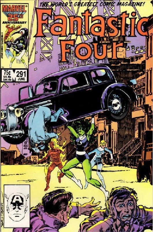 Cover of Fantastic Four (Vol 1) #291. One of 250,000 Vintage American Comics on sale from Krypton!
