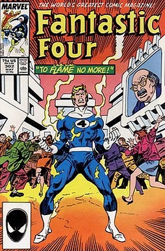 Cover of Fantastic Four (Vol 1) #302. One of 250,000 Vintage American Comics on sale from Krypton!