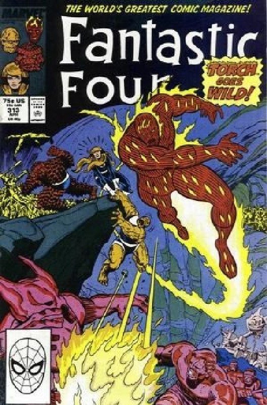 Cover of Fantastic Four (Vol 1) #313. One of 250,000 Vintage American Comics on sale from Krypton!