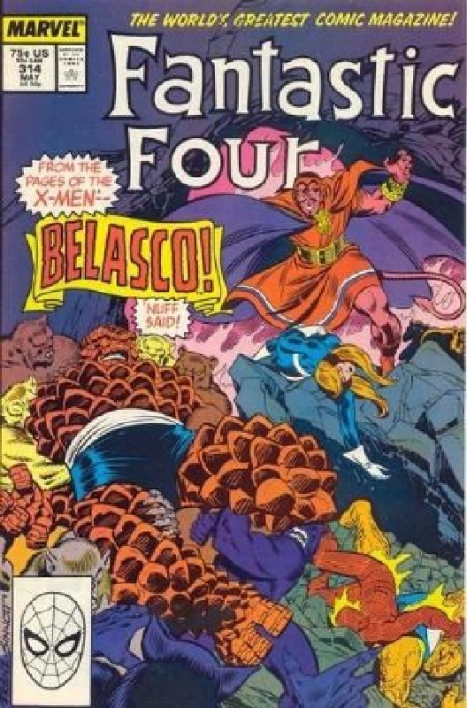 Cover of Fantastic Four (Vol 1) #314. One of 250,000 Vintage American Comics on sale from Krypton!