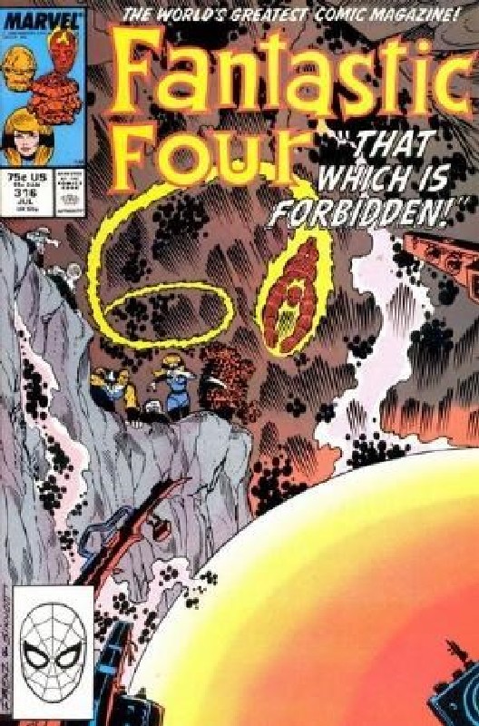 Cover of Fantastic Four (Vol 1) #316. One of 250,000 Vintage American Comics on sale from Krypton!
