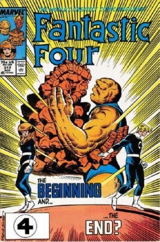 Cover of Fantastic Four (Vol 1) #317. One of 250,000 Vintage American Comics on sale from Krypton!
