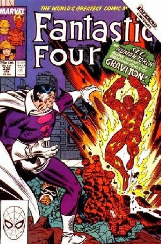 Cover of Fantastic Four (Vol 1) #322. One of 250,000 Vintage American Comics on sale from Krypton!