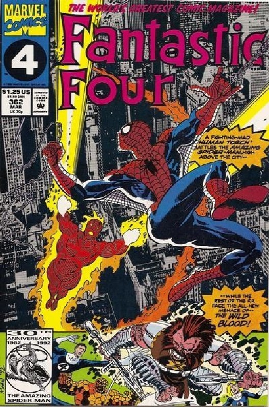 Fantastic Four (Vol 1) # 362 VFN+ ORIG US COMICS