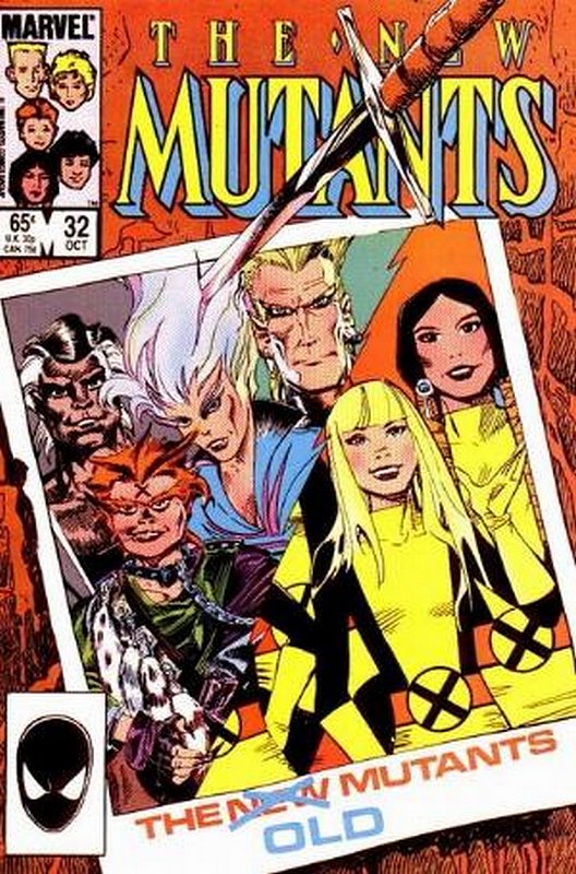 Cover of New Mutants (Vol 1) #32. One of 250,000 Vintage American Comics on sale from Krypton!