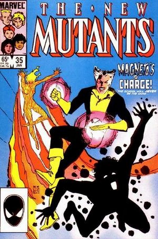 Cover of New Mutants (Vol 1) #35. One of 250,000 Vintage American Comics on sale from Krypton!