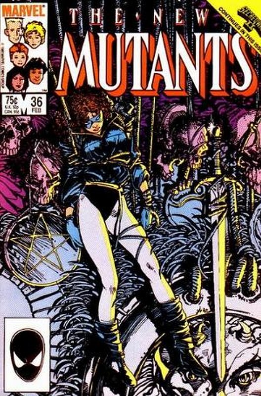 Cover of New Mutants (Vol 1) #36. One of 250,000 Vintage American Comics on sale from Krypton!