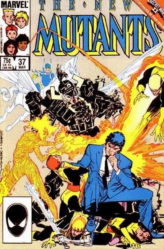 Cover of New Mutants (Vol 1) #37. One of 250,000 Vintage American Comics on sale from Krypton!