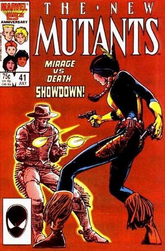 Cover of New Mutants (Vol 1) #41. One of 250,000 Vintage American Comics on sale from Krypton!