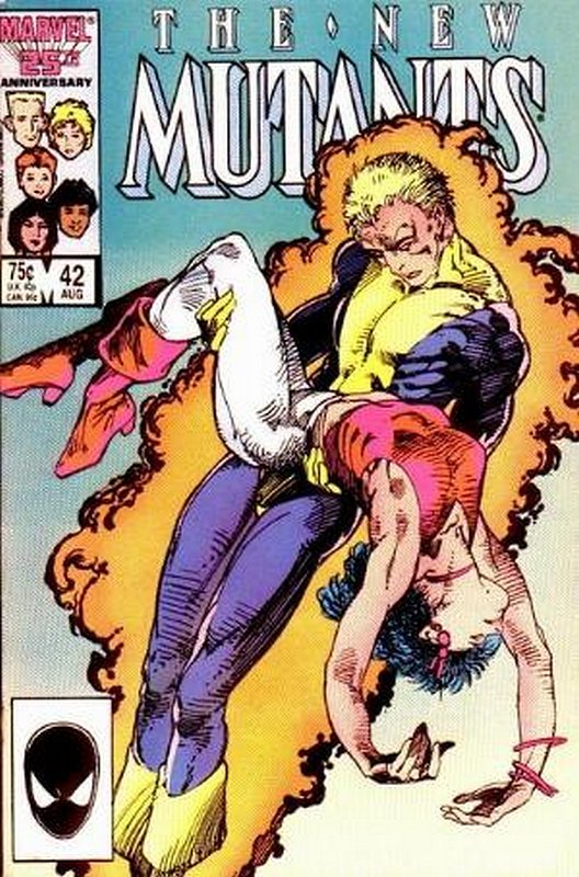 Cover of New Mutants (Vol 1) #42. One of 250,000 Vintage American Comics on sale from Krypton!