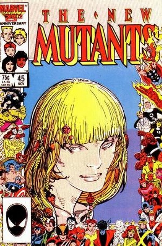 Cover of New Mutants (Vol 1) #45. One of 250,000 Vintage American Comics on sale from Krypton!