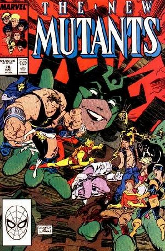 Cover of New Mutants (Vol 1) #78. One of 250,000 Vintage American Comics on sale from Krypton!