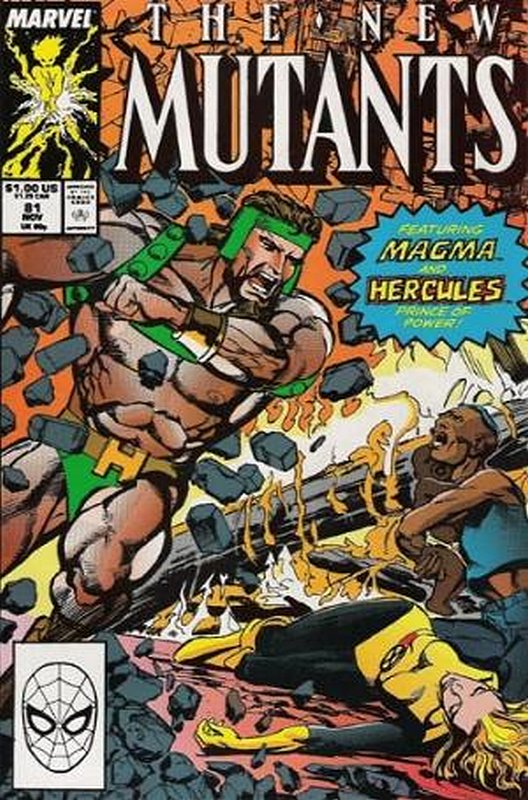 Cover of New Mutants (Vol 1) #81. One of 250,000 Vintage American Comics on sale from Krypton!