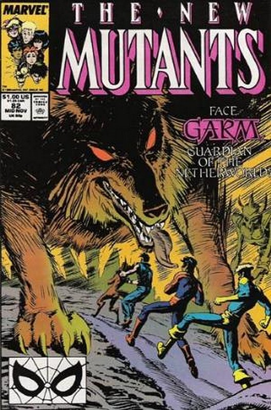 Cover of New Mutants (Vol 1) #82. One of 250,000 Vintage American Comics on sale from Krypton!