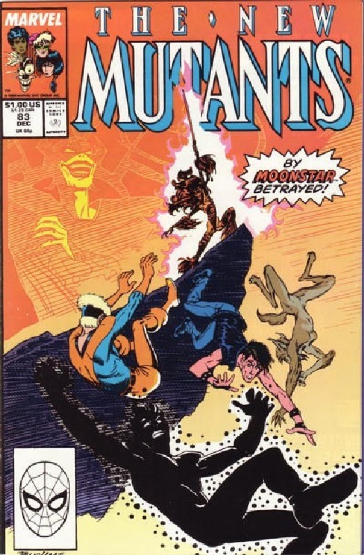 Cover of New Mutants (Vol 1) #83. One of 250,000 Vintage American Comics on sale from Krypton!