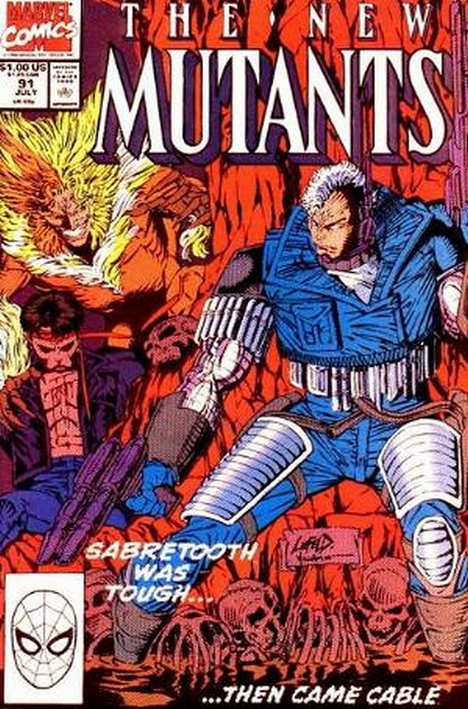 Cover of New Mutants (Vol 1) #91. One of 250,000 Vintage American Comics on sale from Krypton!
