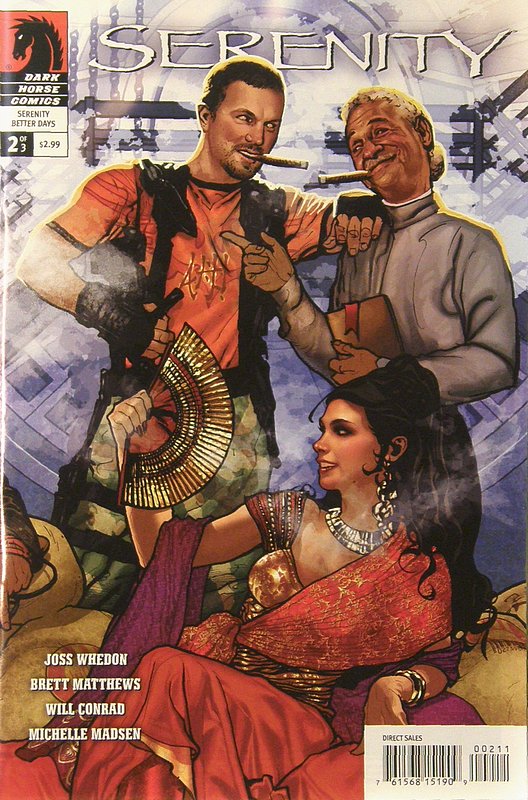 Cover of Serenity: Better Days #2. One of 250,000 Vintage American Comics on sale from Krypton!