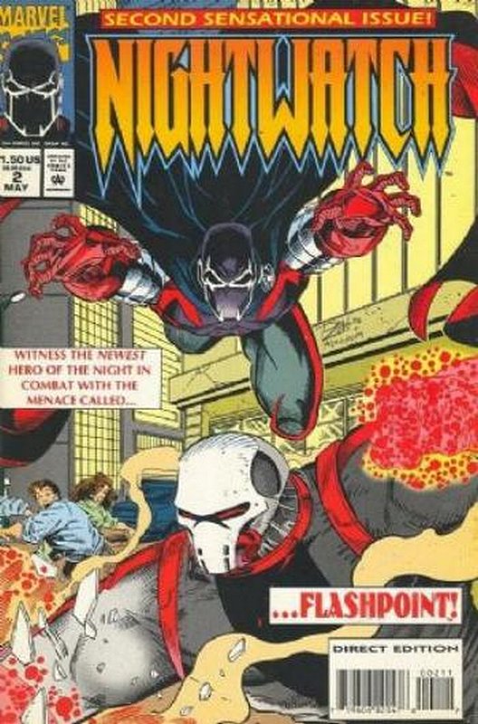 Cover of Nightwatch (Vol 1) #2. One of 250,000 Vintage American Comics on sale from Krypton!