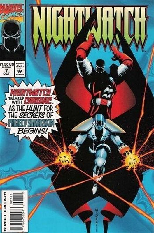Cover of Nightwatch (Vol 1) #7. One of 250,000 Vintage American Comics on sale from Krypton!