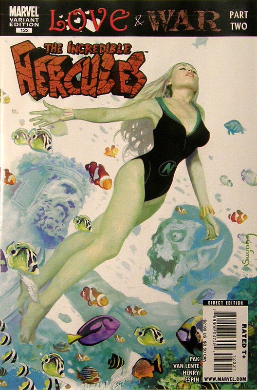 Cover of Incredible Hercules #122. One of 250,000 Vintage American Comics on sale from Krypton!