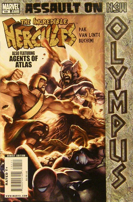 Cover of Incredible Hercules #141. One of 250,000 Vintage American Comics on sale from Krypton!