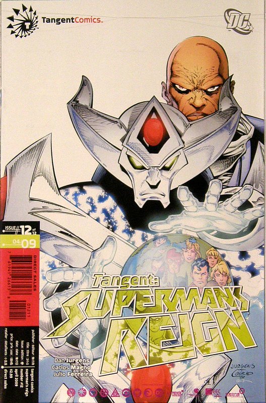 Cover of Tangent: Supermans Reign (2008 Ltd) #12. One of 250,000 Vintage American Comics on sale from Krypton!