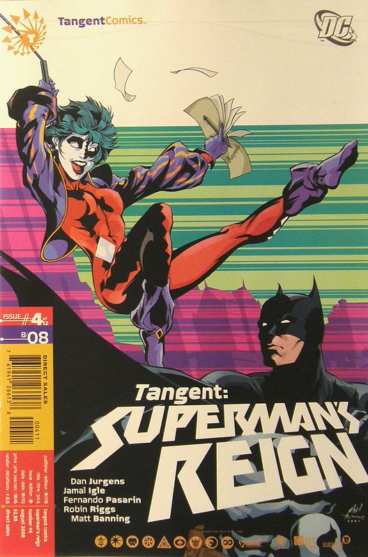 Cover of Tangent: Supermans Reign (2008 Ltd) #4. One of 250,000 Vintage American Comics on sale from Krypton!