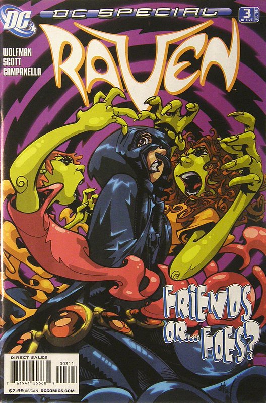 Cover of DC Special: Raven #3. One of 250,000 Vintage American Comics on sale from Krypton!