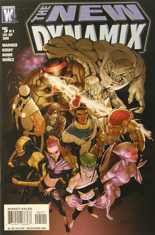 Cover of New Dynamix (2008 Ltd) #5. One of 250,000 Vintage American Comics on sale from Krypton!