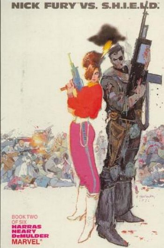 Cover of Nick Fury vs SHIELD (1988 Ltd) #2. One of 250,000 Vintage American Comics on sale from Krypton!