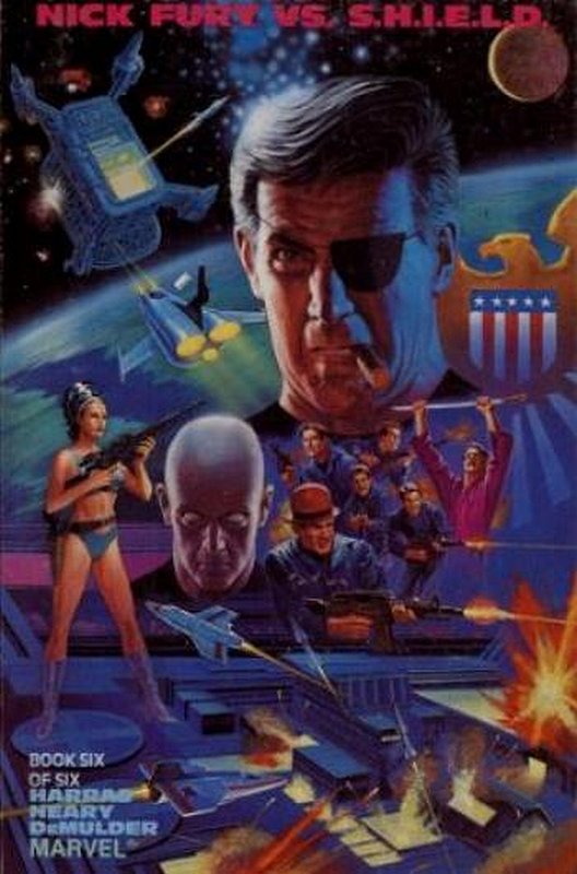 Cover of Nick Fury vs SHIELD (1988 Ltd) #6. One of 250,000 Vintage American Comics on sale from Krypton!