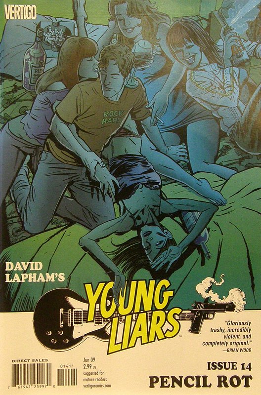 Cover of Young Liars (Vol 1) #14. One of 250,000 Vintage American Comics on sale from Krypton!