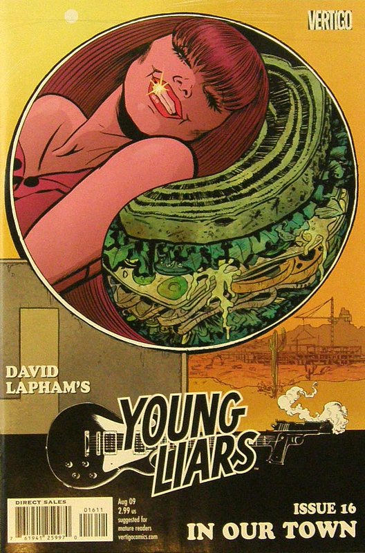 Cover of Young Liars (Vol 1) #16. One of 250,000 Vintage American Comics on sale from Krypton!