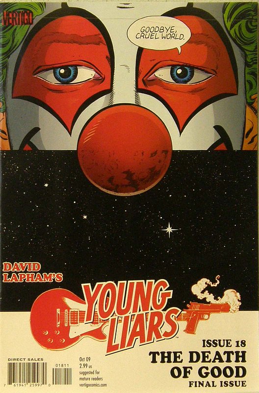 Cover of Young Liars (Vol 1) #18. One of 250,000 Vintage American Comics on sale from Krypton!