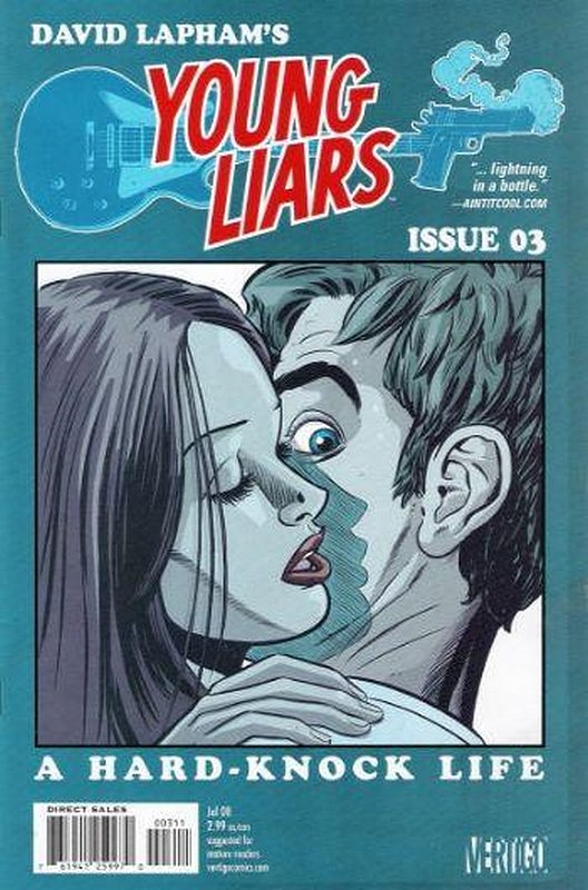 Cover of Young Liars (Vol 1) #3. One of 250,000 Vintage American Comics on sale from Krypton!