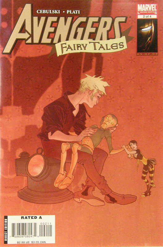 Cover of Avengers Fairy Tales (2008 Ltd) #2. One of 250,000 Vintage American Comics on sale from Krypton!