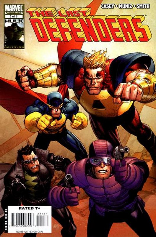 Cover of Last Defenders (2008 Ltd) The #3. One of 250,000 Vintage American Comics on sale from Krypton!