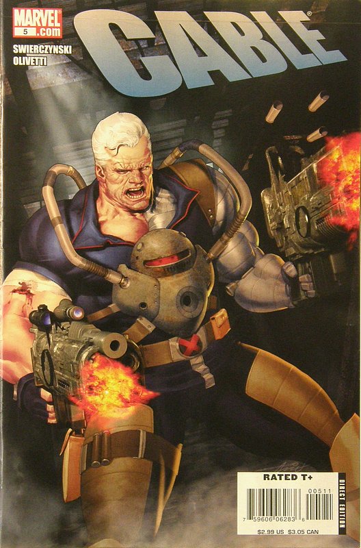 Cover of Cable (Vol 2) #5. One of 250,000 Vintage American Comics on sale from Krypton!