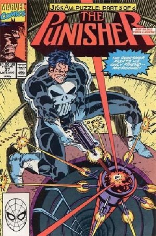 Cover of Punisher (Vol 1) #37. One of 250,000 Vintage American Comics on sale from Krypton!