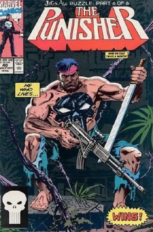 Cover of Punisher (Vol 1) #40. One of 250,000 Vintage American Comics on sale from Krypton!