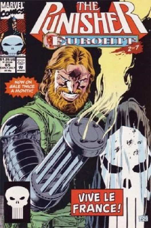 Cover of Punisher (Vol 1) #65. One of 250,000 Vintage American Comics on sale from Krypton!