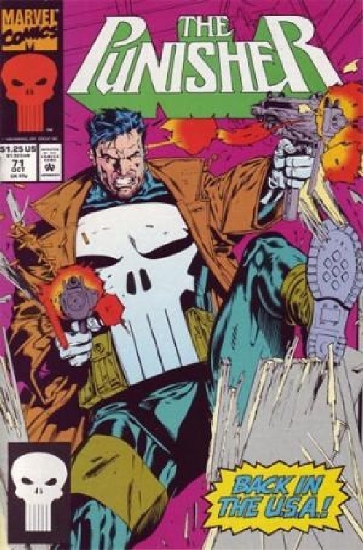 Cover of Punisher (Vol 1) #71. One of 250,000 Vintage American Comics on sale from Krypton!
