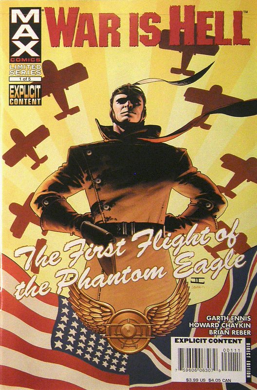 Cover of War is Hell: 1st Flight of the Phantom Eagle #1. One of 250,000 Vintage American Comics on sale from Krypton!