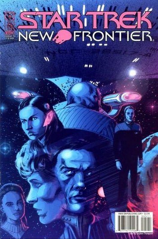 Cover of Star Trek: New Frontier (2008 Ltd) #5. One of 250,000 Vintage American Comics on sale from Krypton!