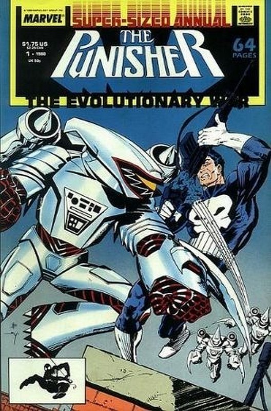 Cover of Punisher Annual #1. One of 250,000 Vintage American Comics on sale from Krypton!