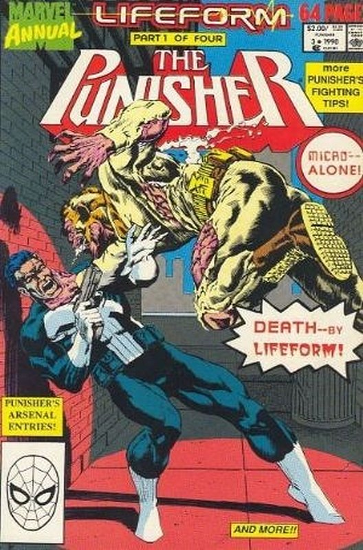 Cover of Punisher Annual #3. One of 250,000 Vintage American Comics on sale from Krypton!