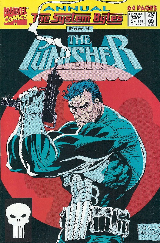 Cover of Punisher Annual #5. One of 250,000 Vintage American Comics on sale from Krypton!