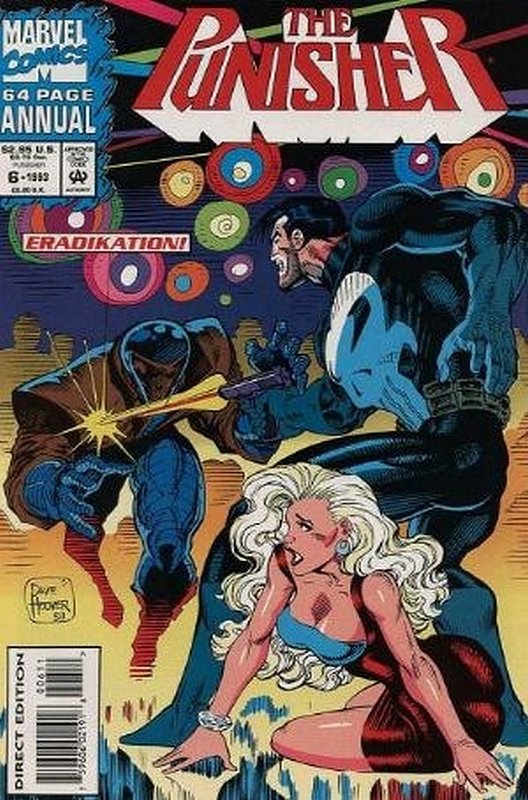 Cover of Punisher Annual #6. One of 250,000 Vintage American Comics on sale from Krypton!